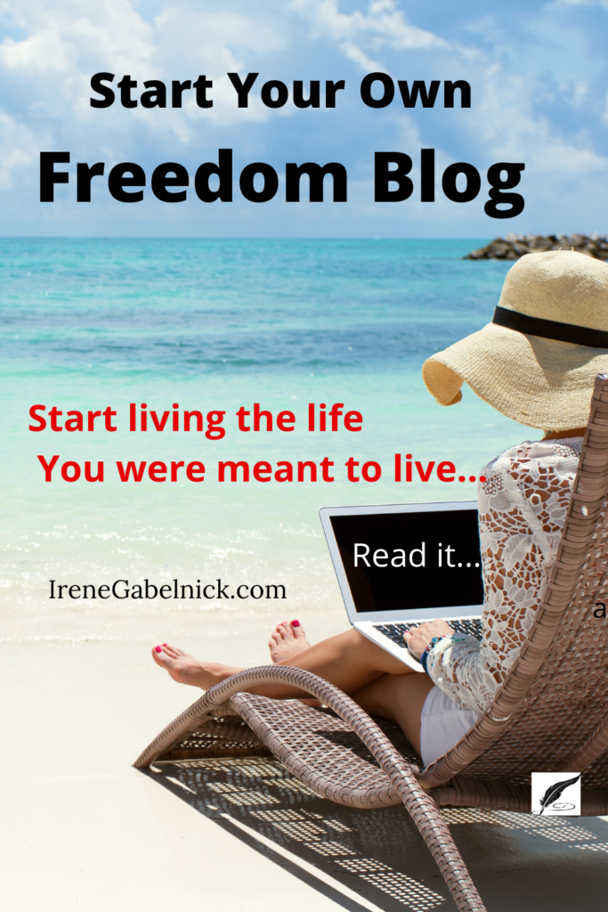 Start your own freedom blog... #blog #blogging #startablog #workfromhome #business #entrepreneur #bloggingtips #workfromanywhere