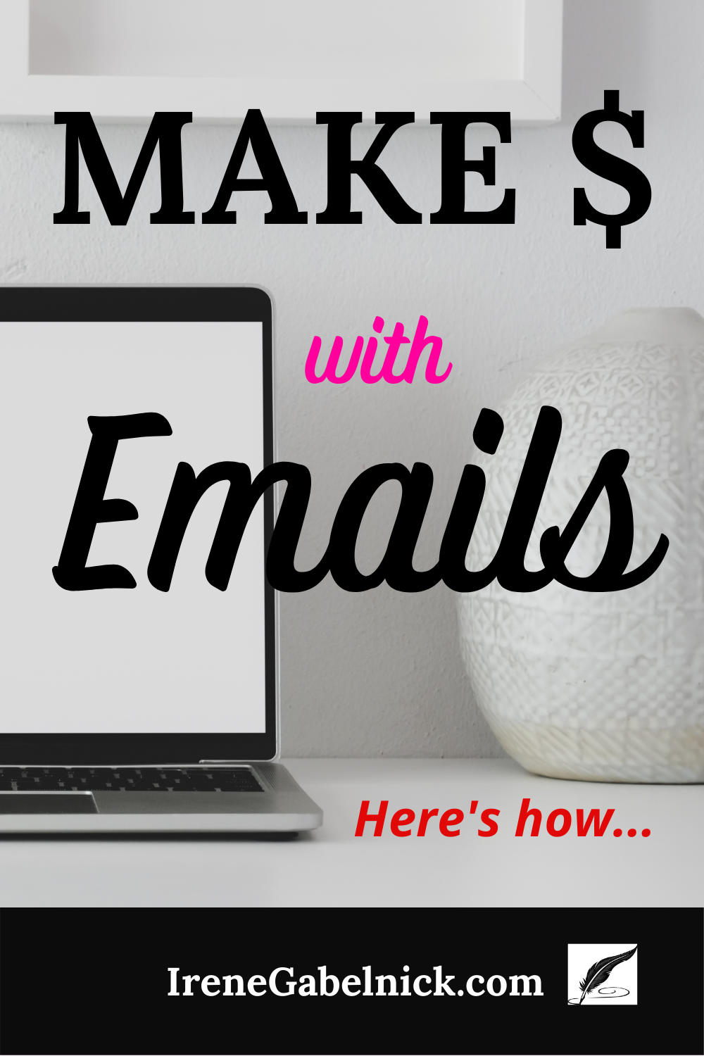 Make money online with your own email list. Here's how... #online #workfromhome #blogging #startablog #business #lifestyle #money #workfromanywhere #email #marketing #entrepreneur #freedom